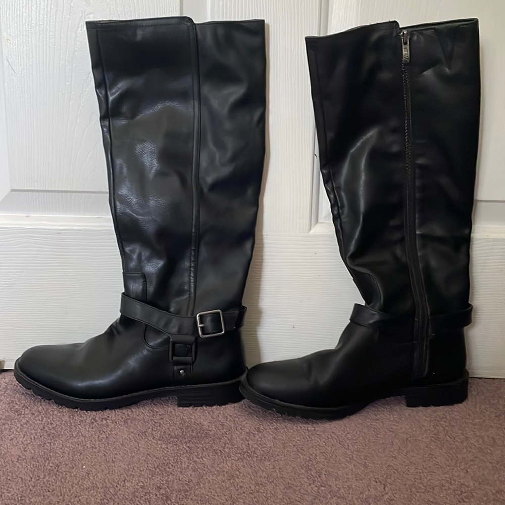 Tall Black Boots